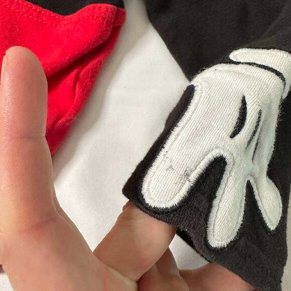 Disney Baby Mickey Mouse Long Sleeve Onesie Halloween Costume Sz 18-24 mo - Picture 6 of 7